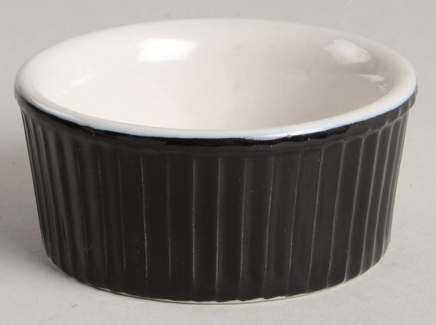 Black Ramekin by Hall-1