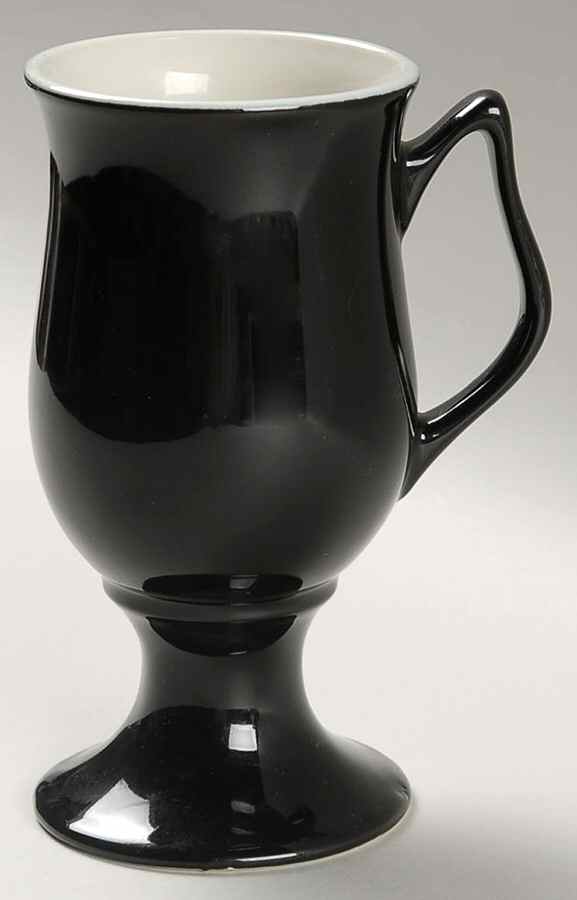 Black Irish Coffee Mug by Hall-1