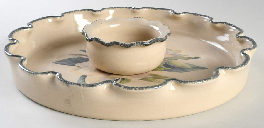 Magnolia (2 Piece) Chip & Dip Set by Home & Garden Party-1