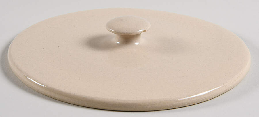 Magnolia Lid for 2 Qt Round Covered Casserole by Home & Garden Party-1
