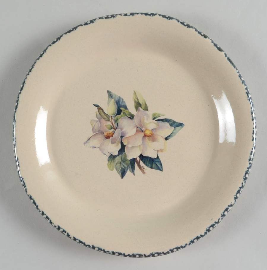 Magnolia Salad Plate by Home & Garden Party-1