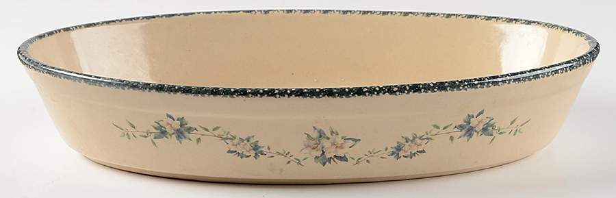Magnolia 14" Oval Baker by Home & Garden Party-1