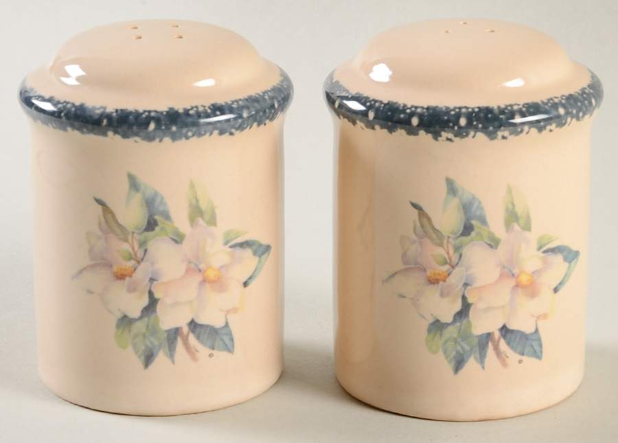 Magnolia Salt & Pepper Set by Home & Garden Party-1