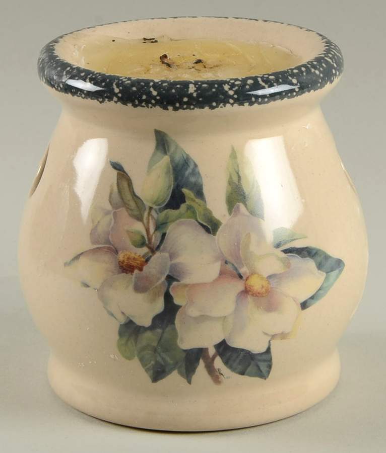 Magnolia Votive Candleholder by Home & Garden Party-1