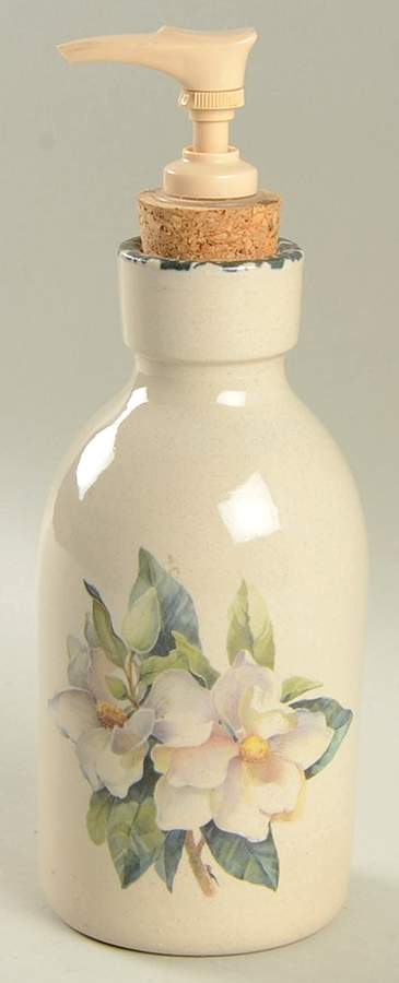 Magnolia Lotion Dispenser by Home & Garden Party-1