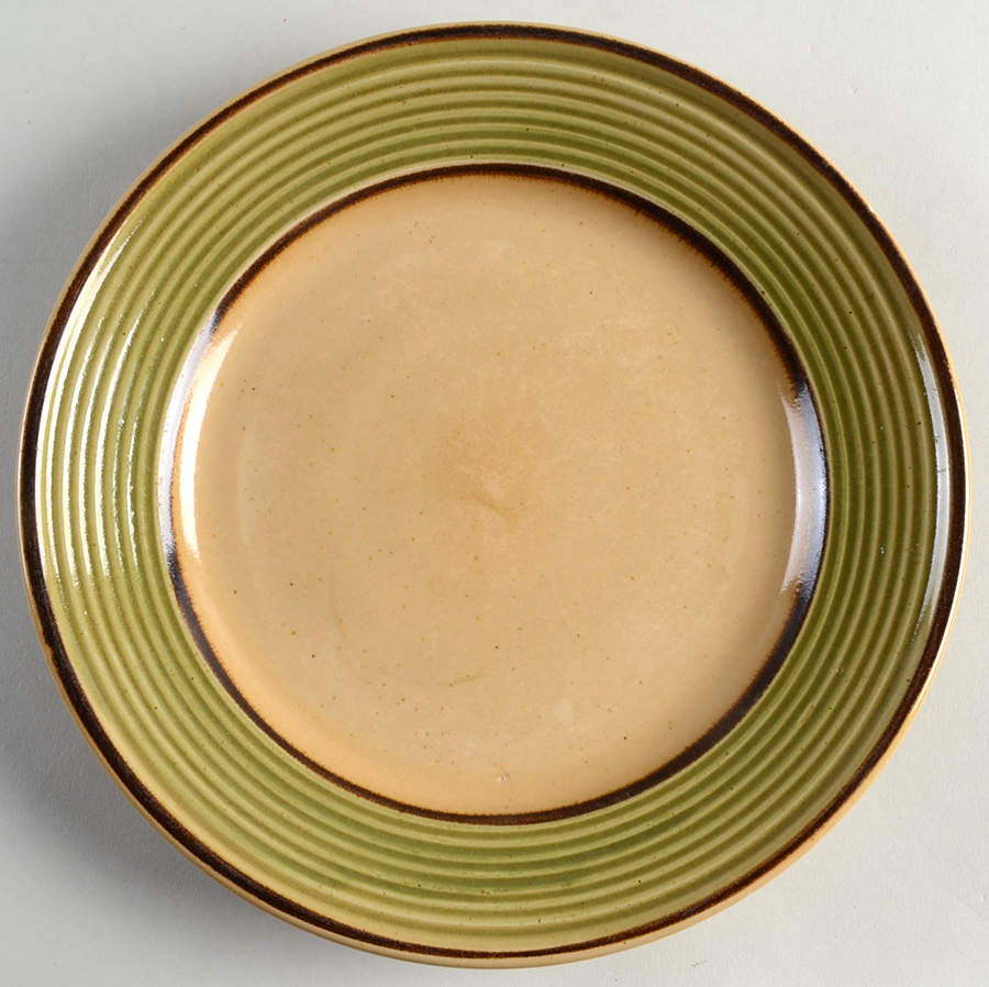 Sandbar Green Salad Plate by Home Trends-1