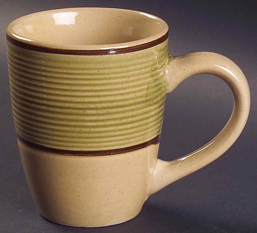 Sandbar Green Mug by Home Trends-1