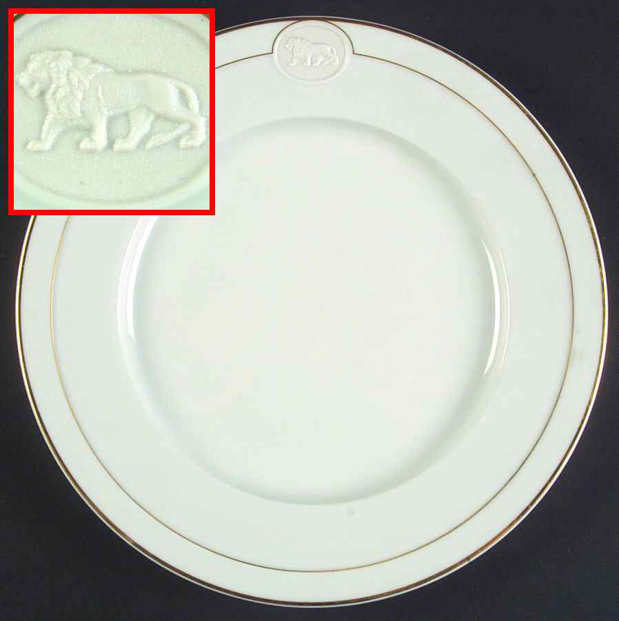D'Oro Lion Dinner Plate by Hutschenreuther-1