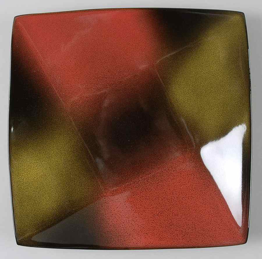 Piazza Geometric Salad Plate by Home Essentials-1