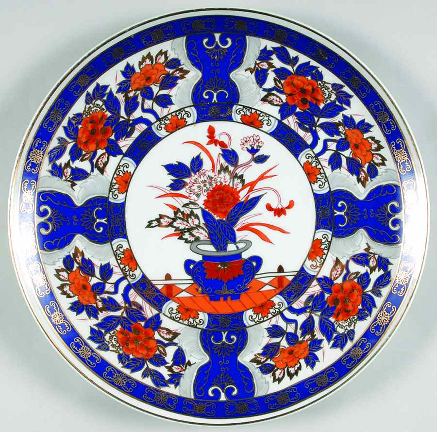 Flower Garden Dinner Plate by Heygill-1