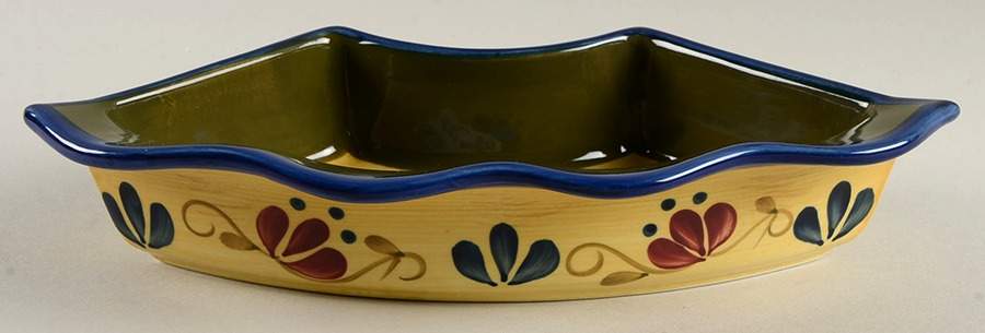 Welcome Home Hors d'Oevre Dish, Side Section by Home & Garden Party-1