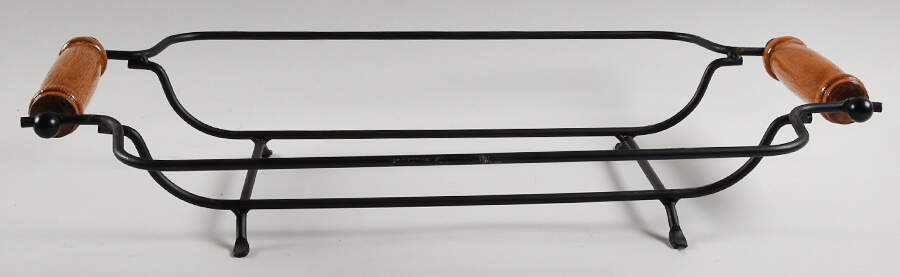 Welcome Home Metal Stand for 16" Rectangular Baker by Home & Garden Party-1