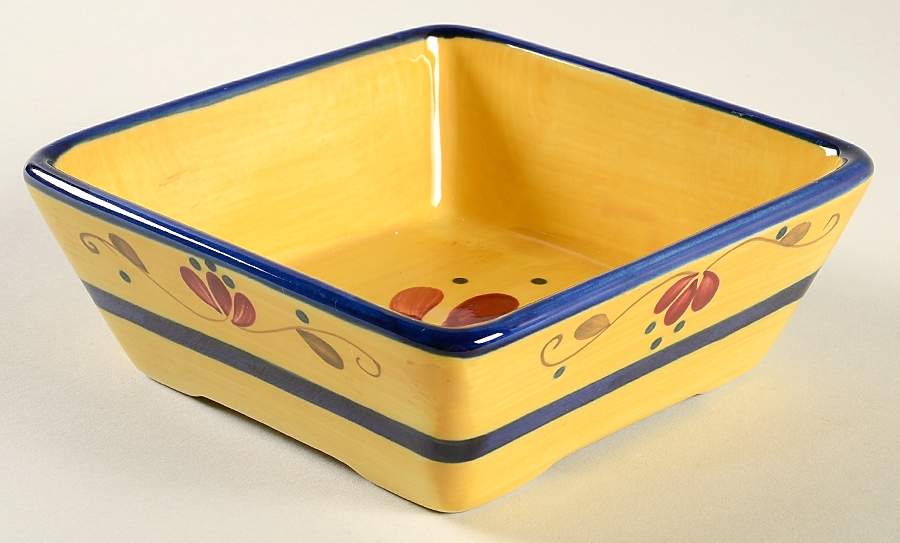 Welcome Home 5" Square Bowl by Home & Garden Party-1