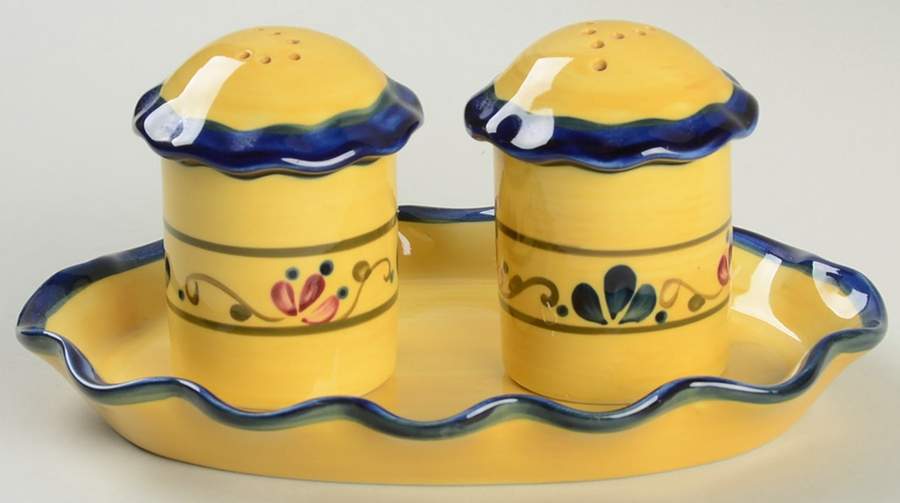 Welcome Home (3 Pc) Salt & Pepper Tray Set by Home & Garden Party-1