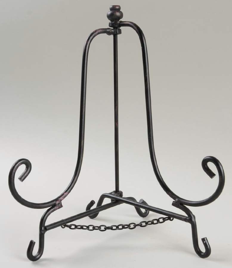 Welcome Home Metal Stand for 16" Oval Platter by Home & Garden Party-1