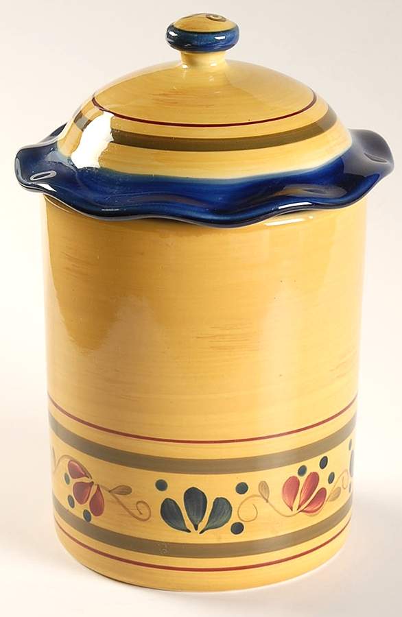 Welcome Home Small Canister & Lid by Home & Garden Party-1