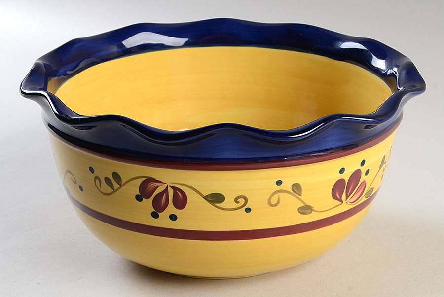 Welcome Home 10" Large Salad Serving Bowl by Home & Garden Party-1