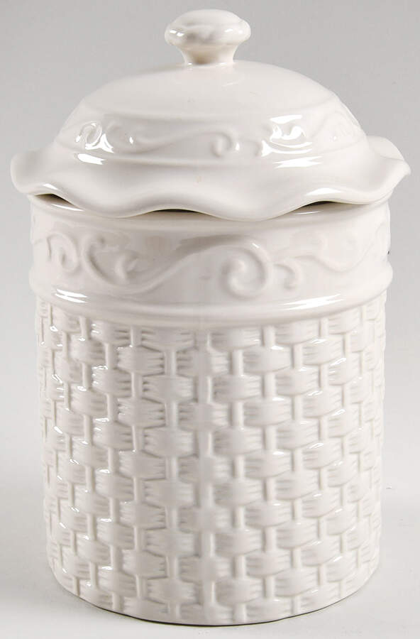Veranda Small Canister & Lid by Home & Garden Party-1