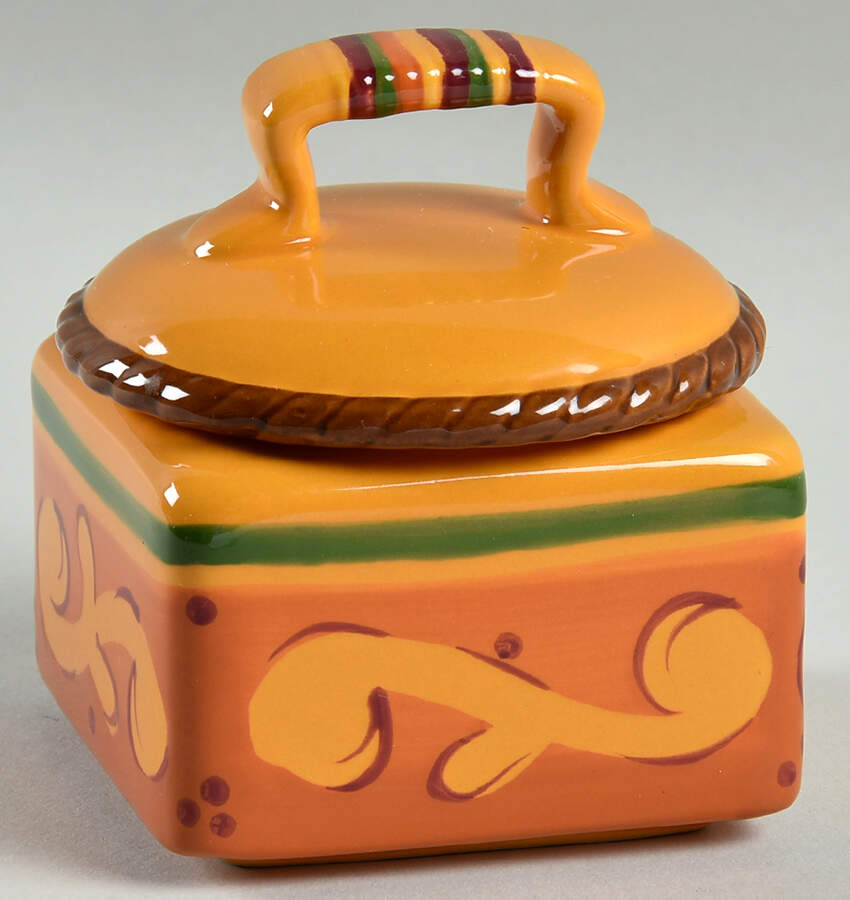 Tuscan Home Sugar Bowl & Lid by Home & Garden Party-1