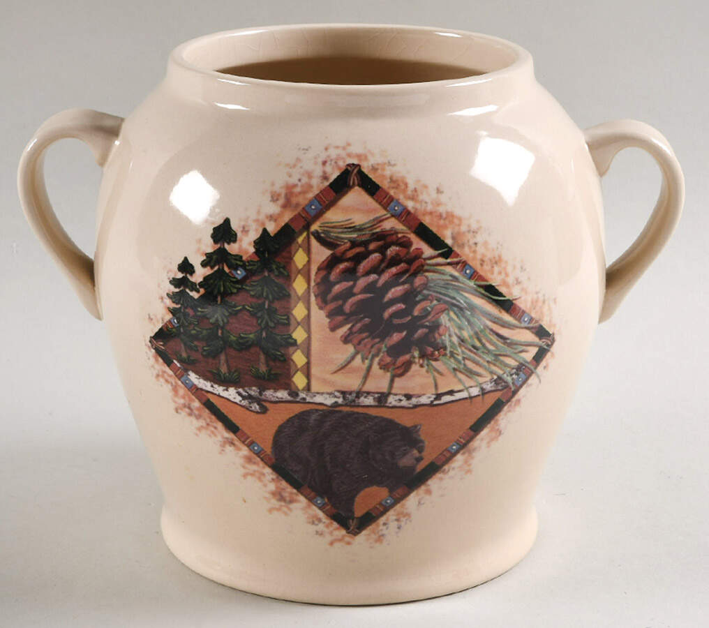 Northwoods Small Canister No Lid by Home & Garden Party-1
