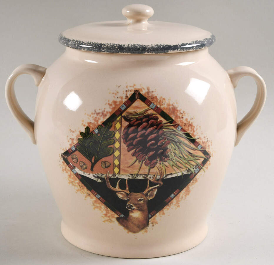 Northwoods Medium Canister & Lid by Home & Garden Party-1