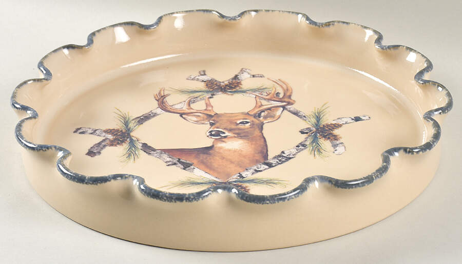 Northwoods Chip Bowl/Plate for Chip & Dip Set by Home & Garden Party-1