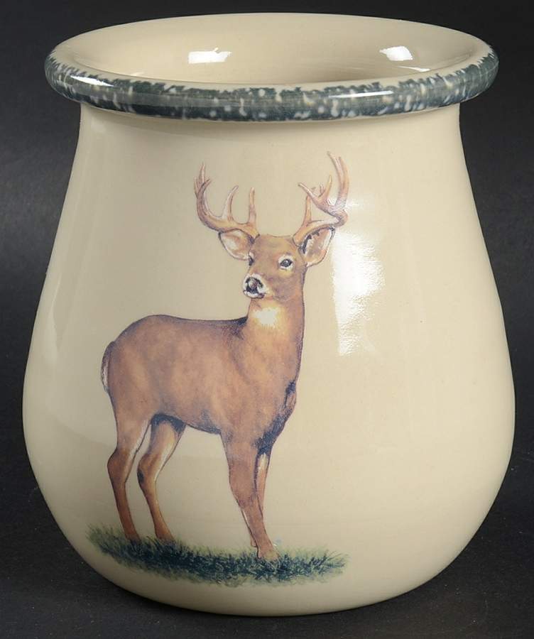 Northwoods Utensil Holder by Home & Garden Party-1