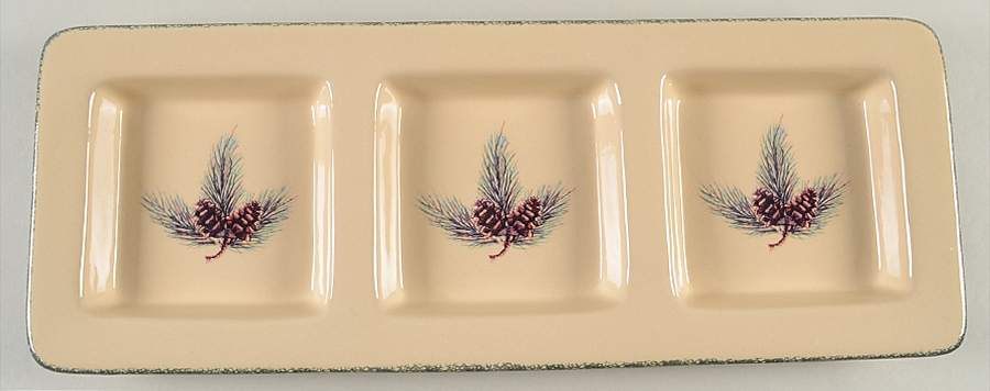 Northwoods 3 Part Rectangular Divided Server by Home & Garden Party-1