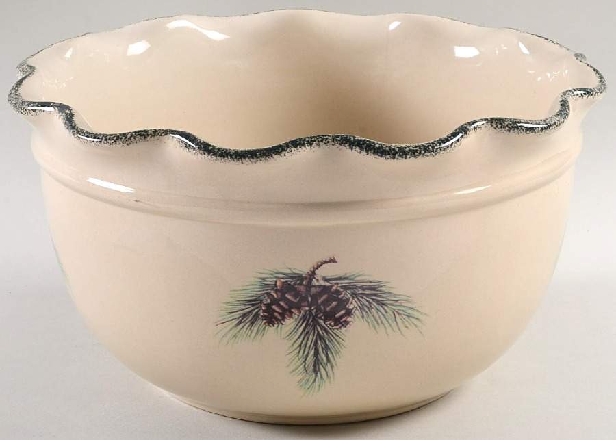 Northwoods 10" Round Serving Bowl by Home & Garden Party-1
