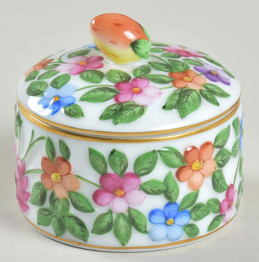 Giftware 2" Round Box & Lid by Herend-1
