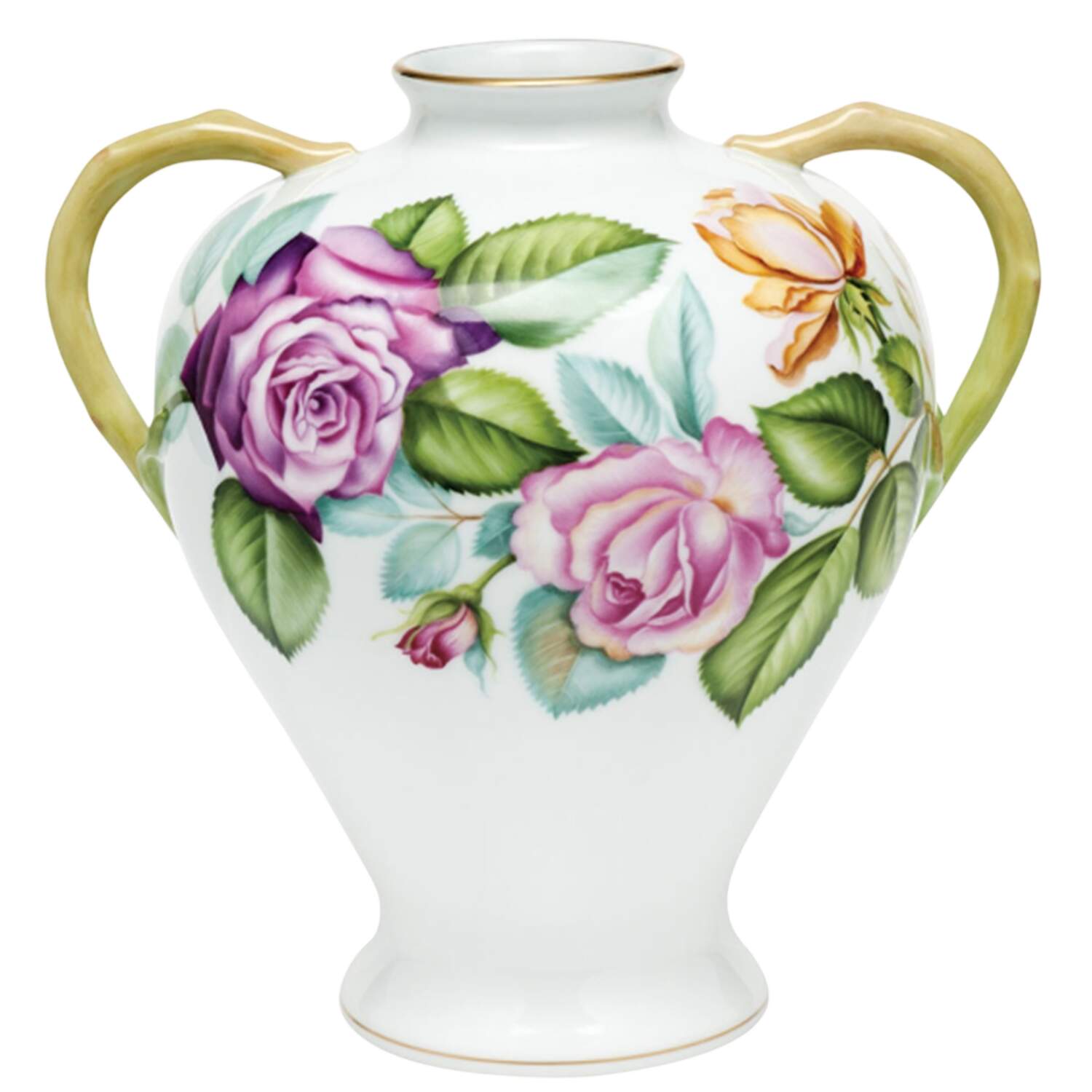 Giftware 9" Handled Vase by Herend-1