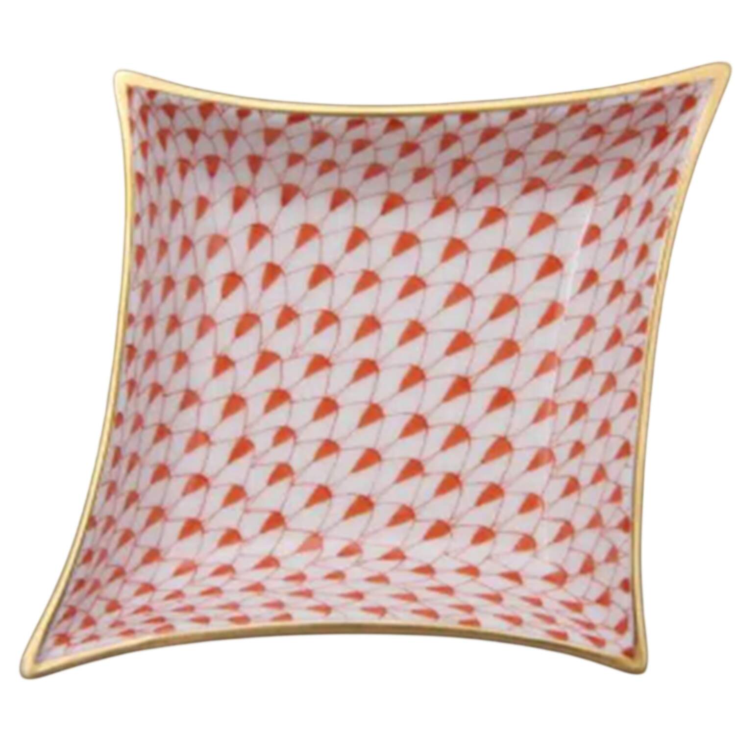 Giftware Diamond Shaped Dish by Herend-1