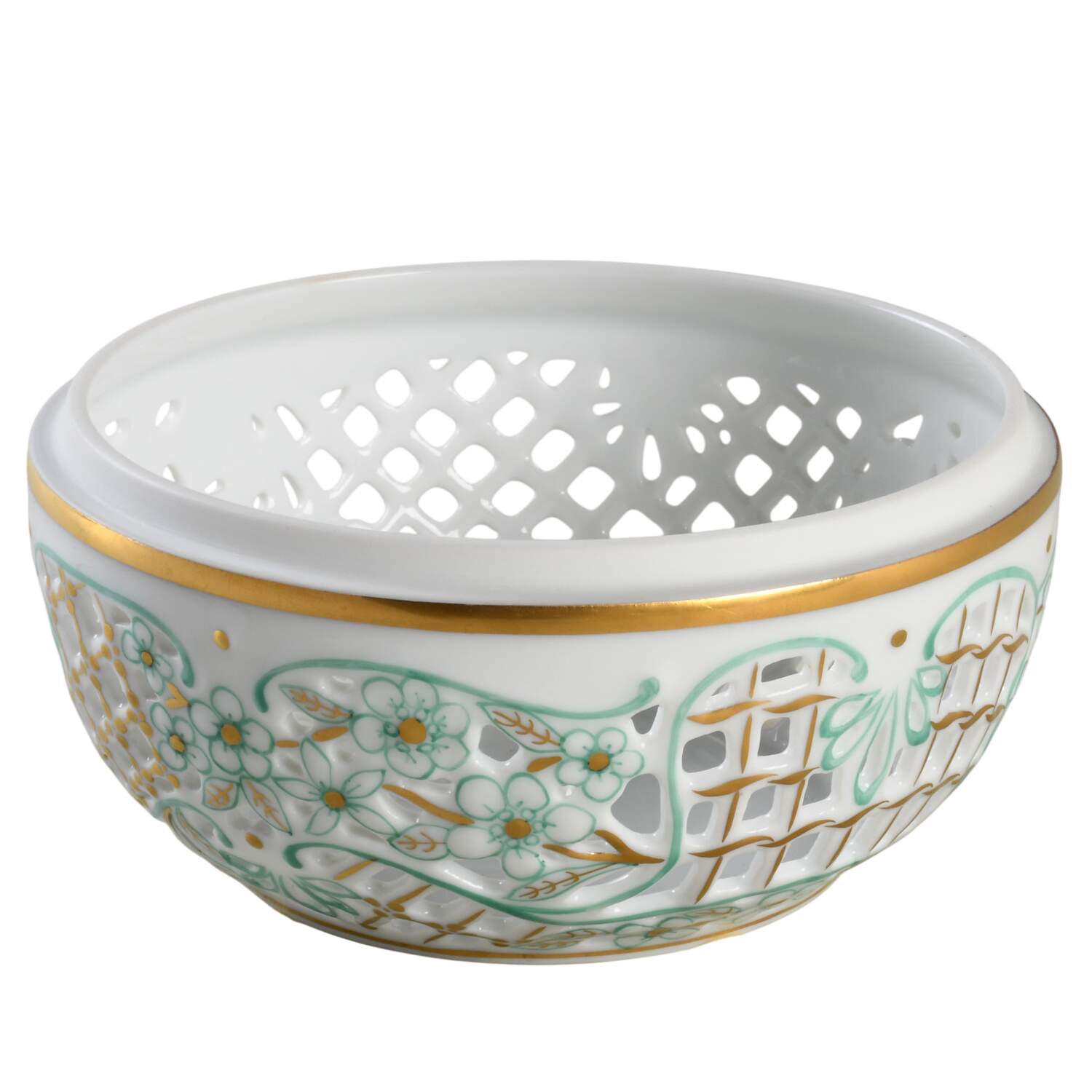 Giftware 5" Round Box No Lid by Herend-1