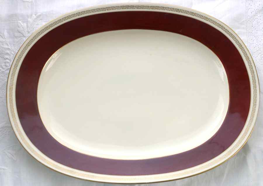 HCZ136 14" Oval Serving Platter by Haas-Czjzek Coronado-1