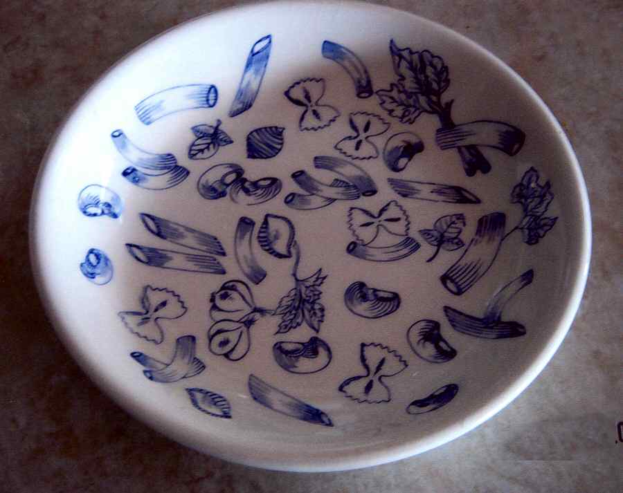 HIM22 8" Individual Pasta Bowl by Himark-1