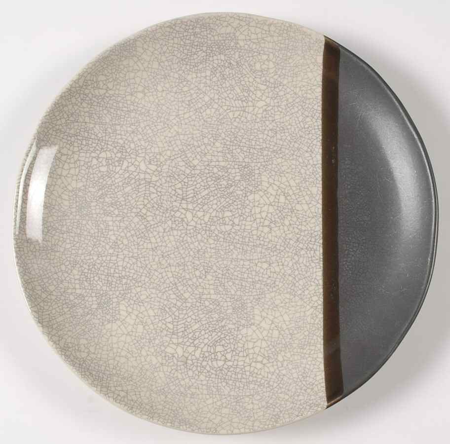 Vintage Black Dinner Plate by Home-1
