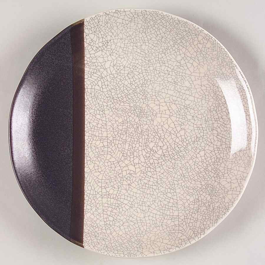 Vintage Black Salad Plate by Home-1