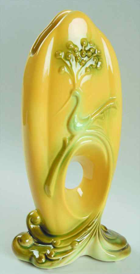 Peacock Vase 10" Vase by Hull-1