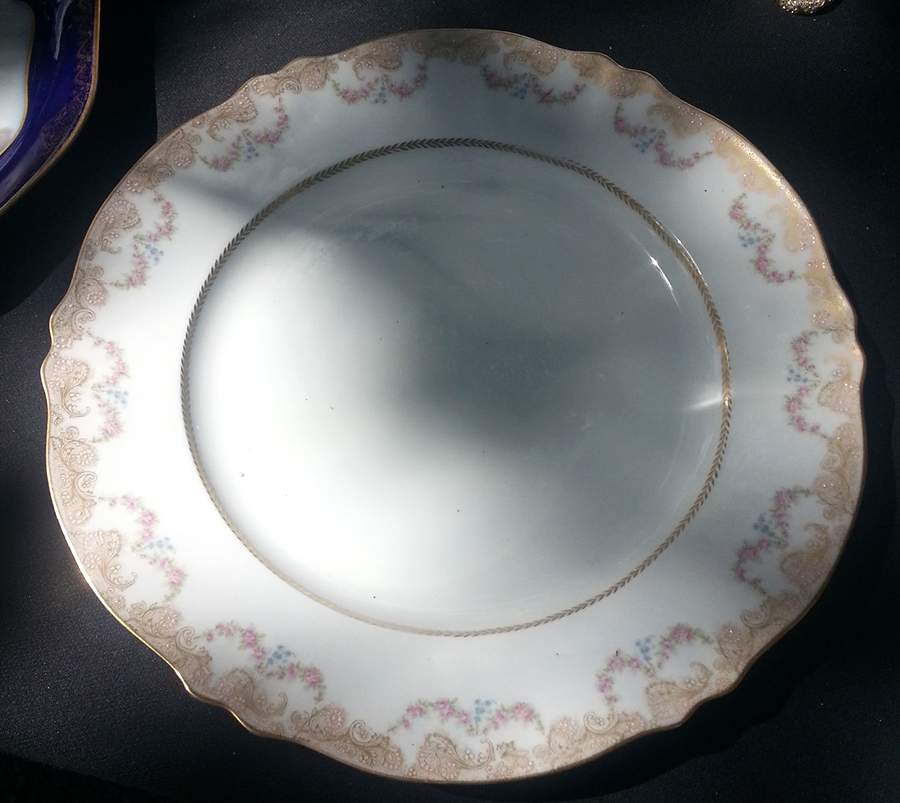 H5216 12" Chop Plate (Round Platter) by Haviland-1