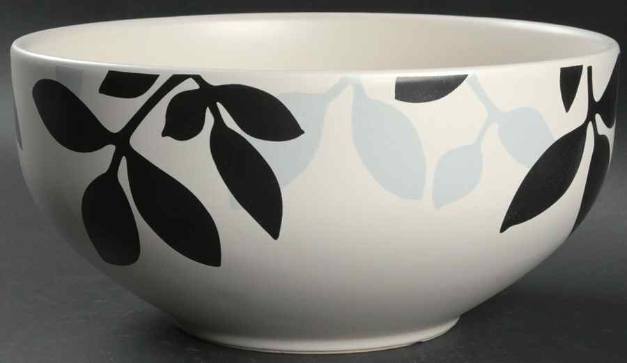 Worldview Leaf Multicolor 9" Round Serving Bowl by Home-1