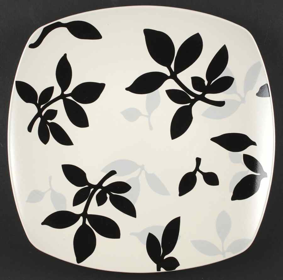 Worldview Leaf Multicolor 12" Square Serving Platter by Home-1