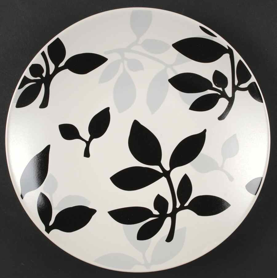 Worldview Leaf Multicolor Dinner Plate by Home-1