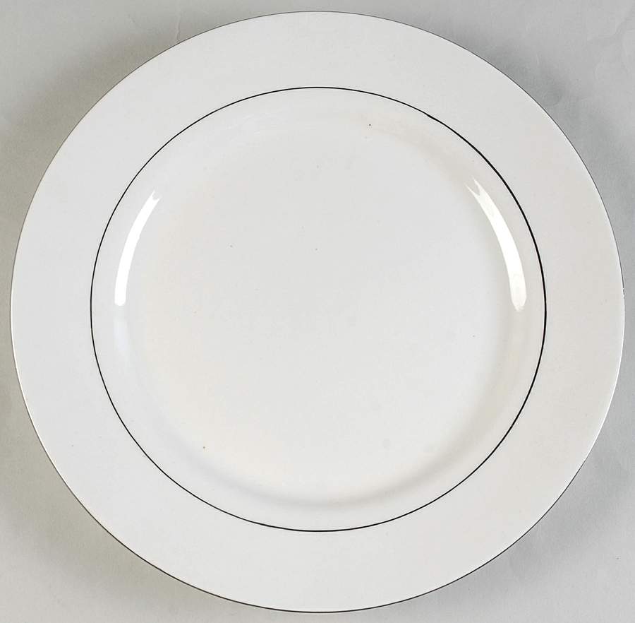 McAllister Platinum Dinner Plate by Home-1