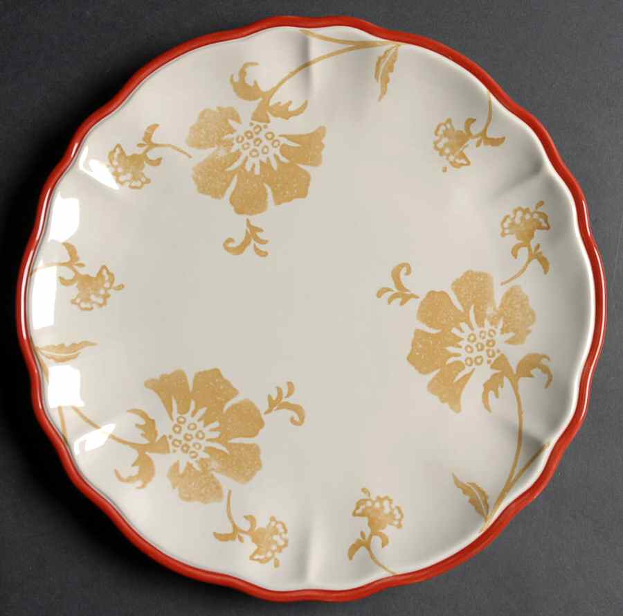 Somerset Floral Dinner Plate by Home-1