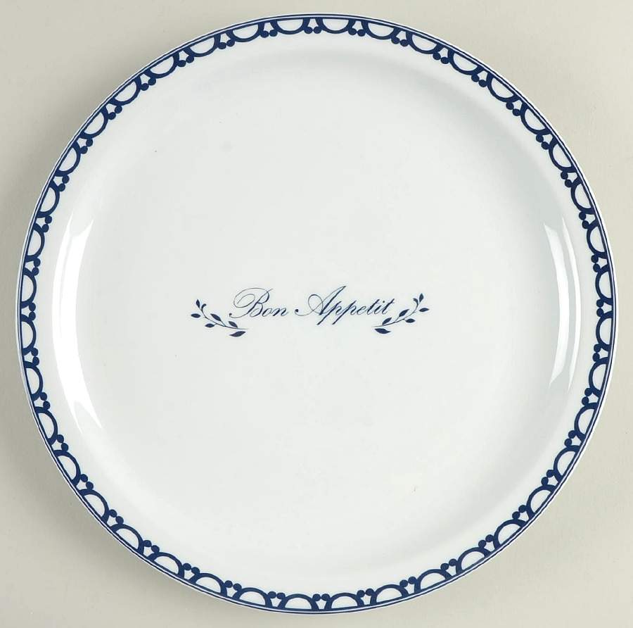 Bon Appetit Dinner Plate by Home-1