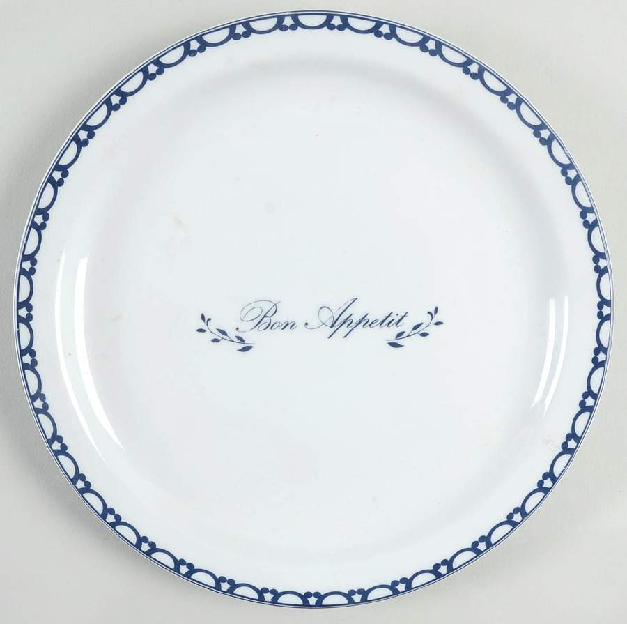 Bon Appetit Salad/Dessert Plate by Home-1