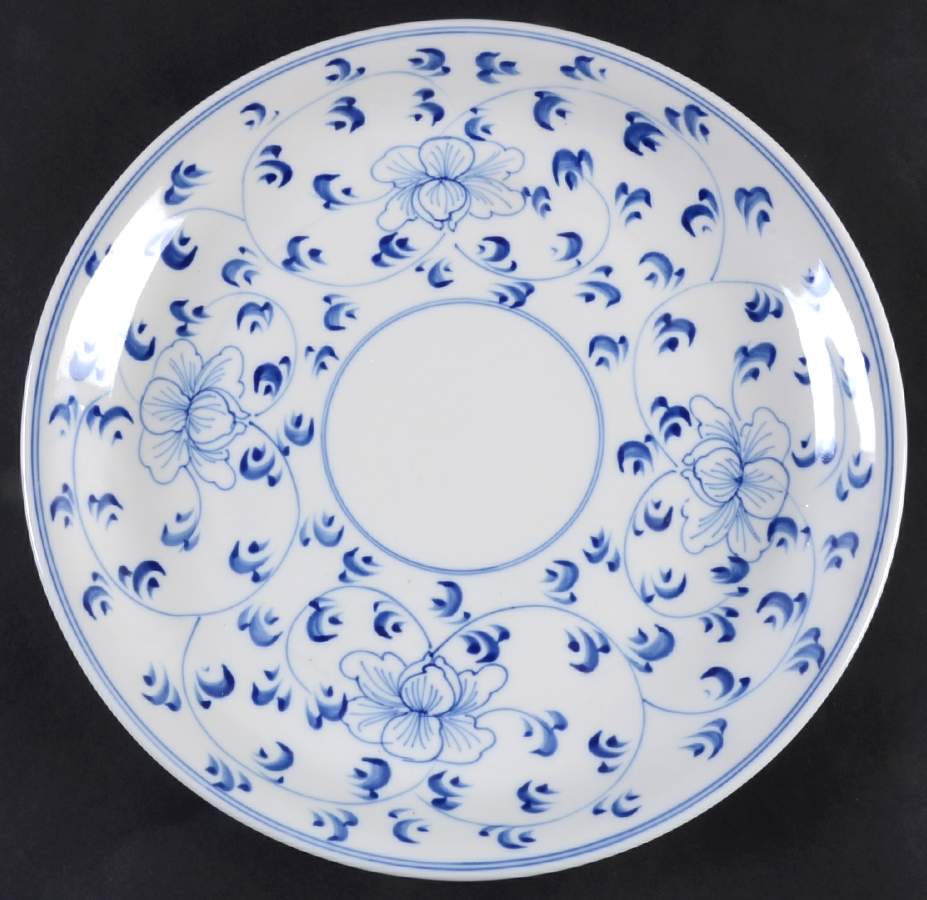 Hibiscus Dinner Plate by Home-1