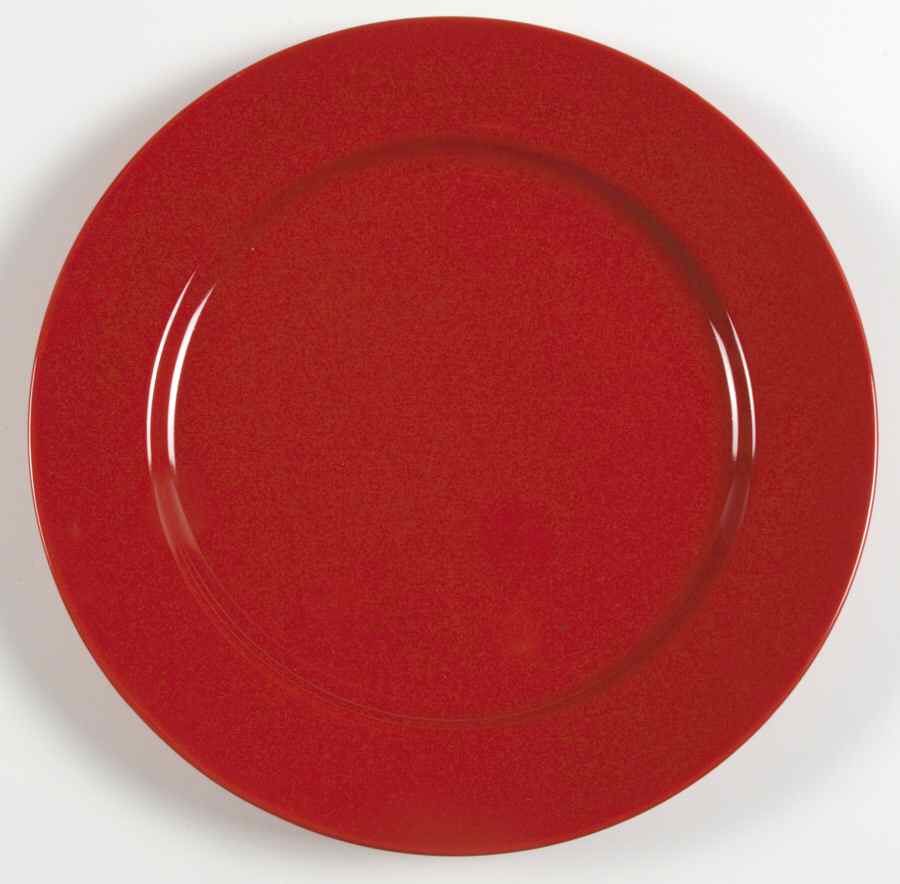 Siena Red Sedona Dinner Plate by Home Trends-1