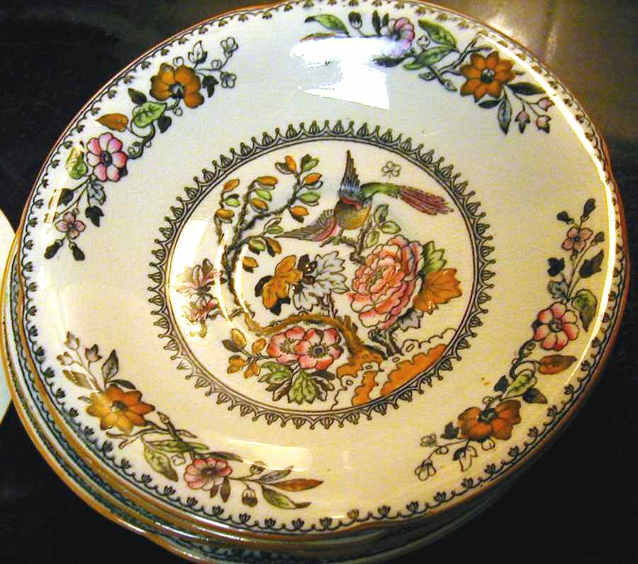 9461-Round Saucer by Ashworth Bros-1