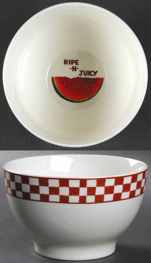 Farm Fresh Coupe Cereal Bowl by Home Trends-1